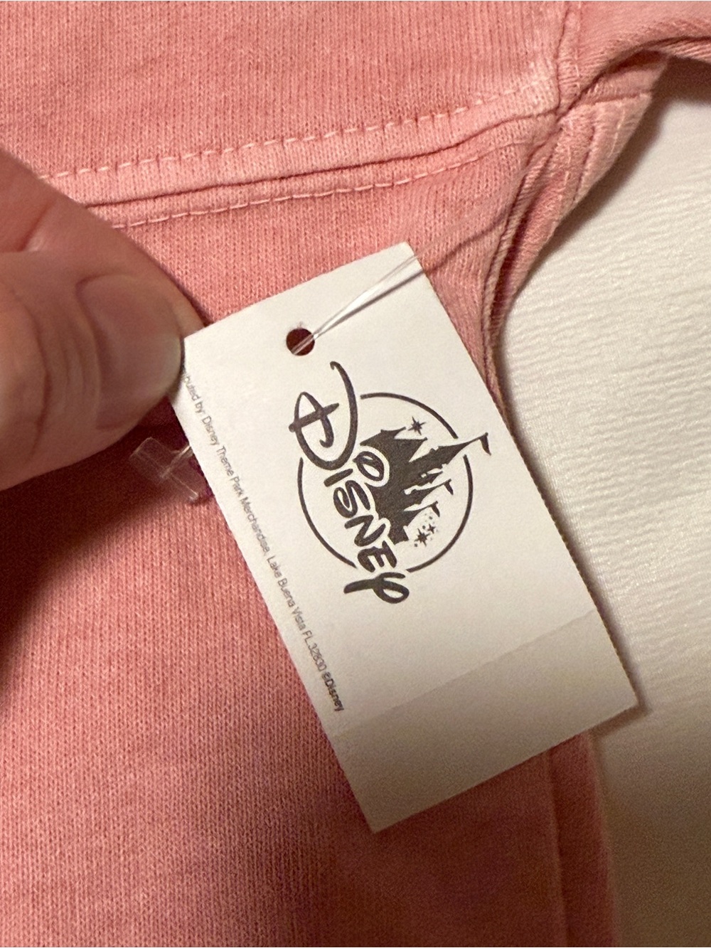 Disney Walt Disney World Briar Rose Gold Spirit Jersey Pink Size L NWT - Picture 6 of 9